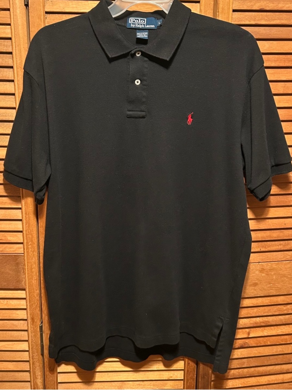 Polo Ralph Lauren Black Polo Shirt